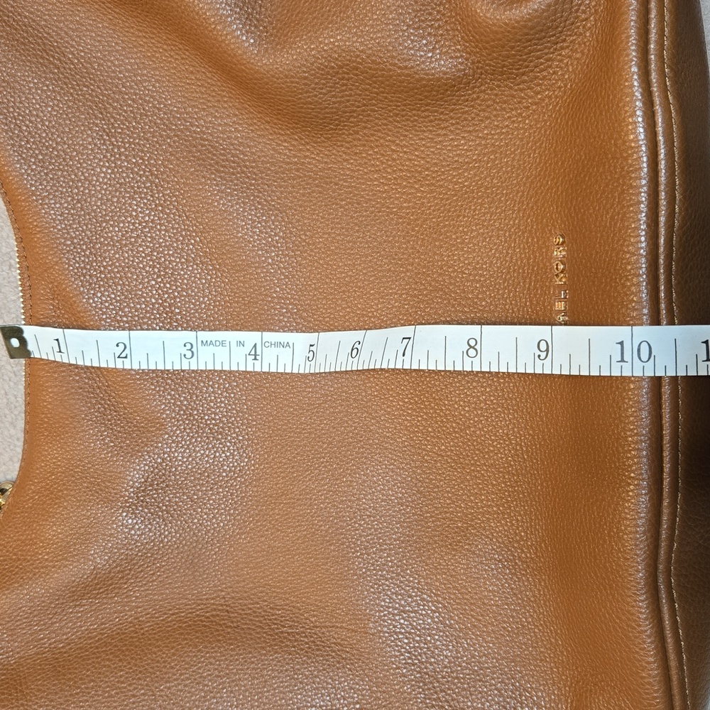 Michael Kors Acorn (Tan) Leather Hobo Bag - Picture 11 of 13